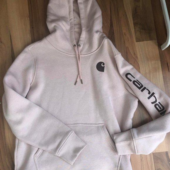 pink carhartt hoodie